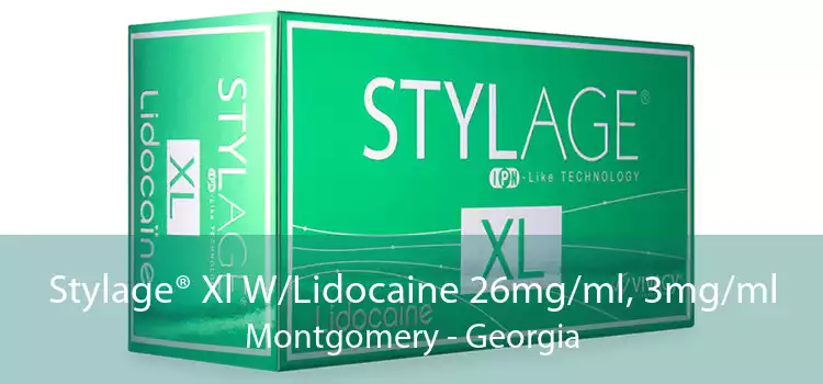 Stylage® Xl W/Lidocaine 26mg/ml, 3mg/ml Montgomery - Georgia