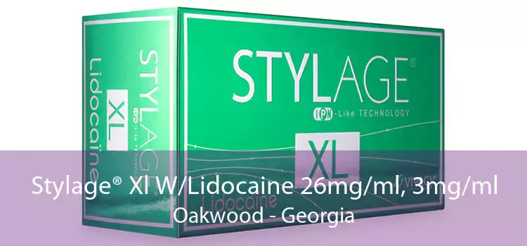 Stylage® Xl W/Lidocaine 26mg/ml, 3mg/ml Oakwood - Georgia
