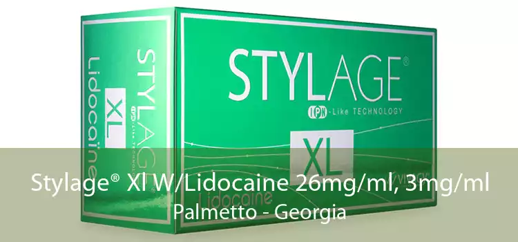 Stylage® Xl W/Lidocaine 26mg/ml, 3mg/ml Palmetto - Georgia