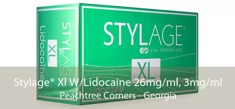 Stylage® Xl W/Lidocaine 26mg/ml, 3mg/ml Peachtree Corners - Georgia