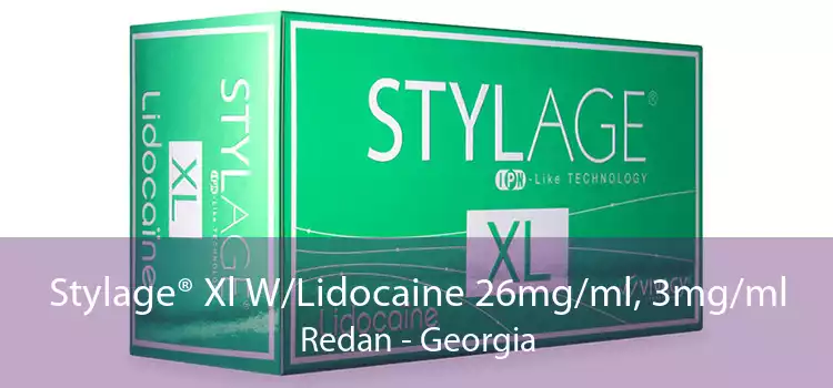 Stylage® Xl W/Lidocaine 26mg/ml, 3mg/ml Redan - Georgia