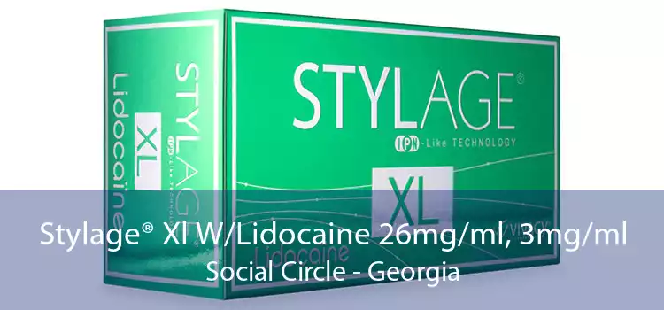 Stylage® Xl W/Lidocaine 26mg/ml, 3mg/ml Social Circle - Georgia