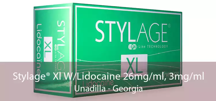 Stylage® Xl W/Lidocaine 26mg/ml, 3mg/ml Unadilla - Georgia