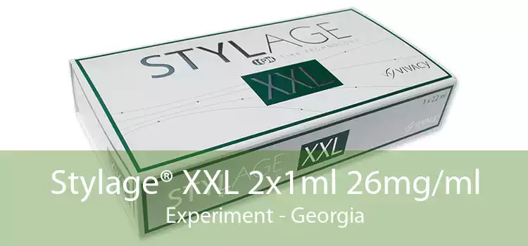 Stylage® XXL 2x1ml 26mg/ml Experiment - Georgia