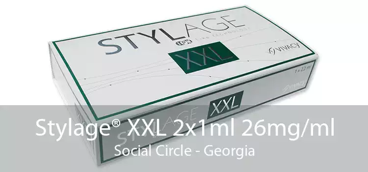 Stylage® XXL 2x1ml 26mg/ml Social Circle - Georgia