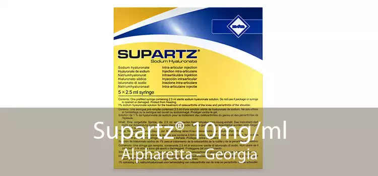 Supartz® 10mg/ml Alpharetta - Georgia