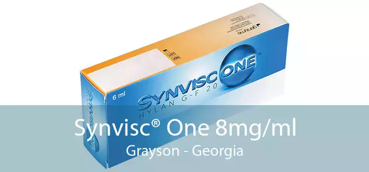 Synvisc® One 8mg/ml Grayson - Georgia