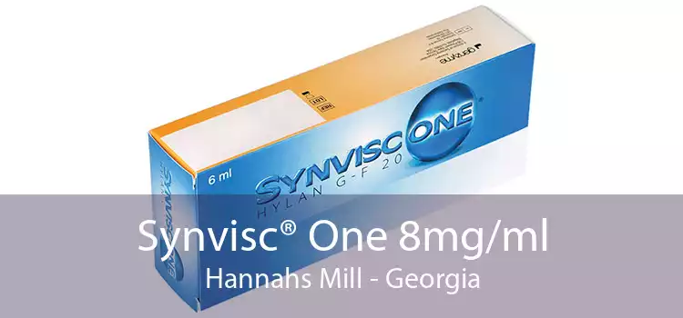 Synvisc® One 8mg/ml Hannahs Mill - Georgia