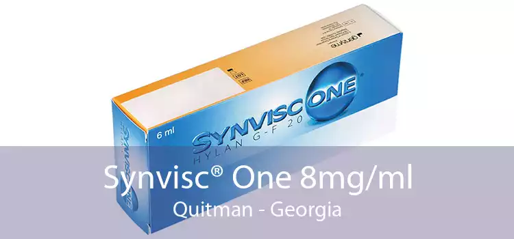 Synvisc® One 8mg/ml Quitman - Georgia