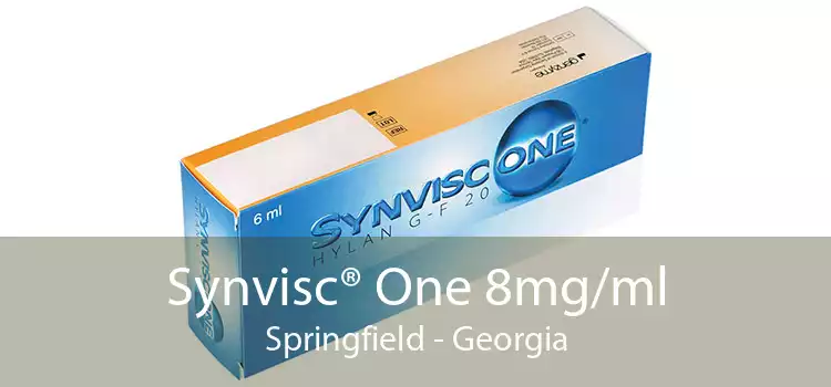 Synvisc® One 8mg/ml Springfield - Georgia