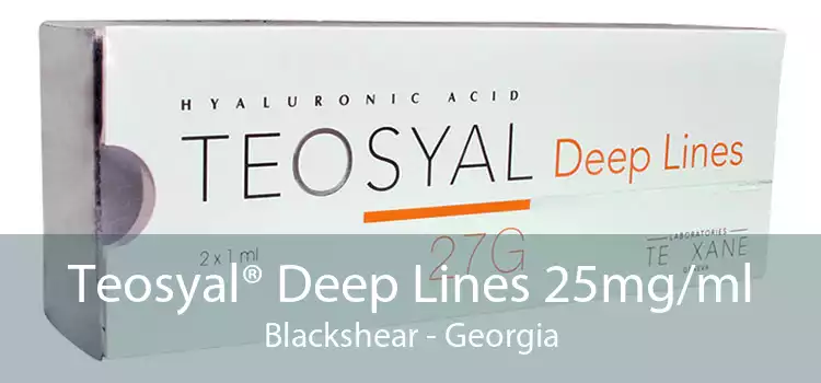 Teosyal® Deep Lines 25mg/ml Blackshear - Georgia