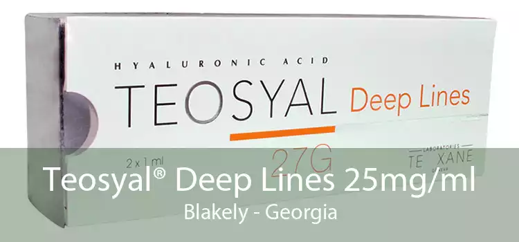 Teosyal® Deep Lines 25mg/ml Blakely - Georgia