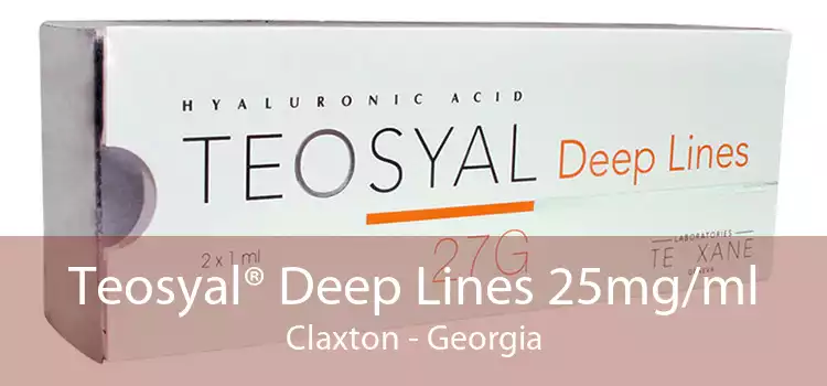 Teosyal® Deep Lines 25mg/ml Claxton - Georgia