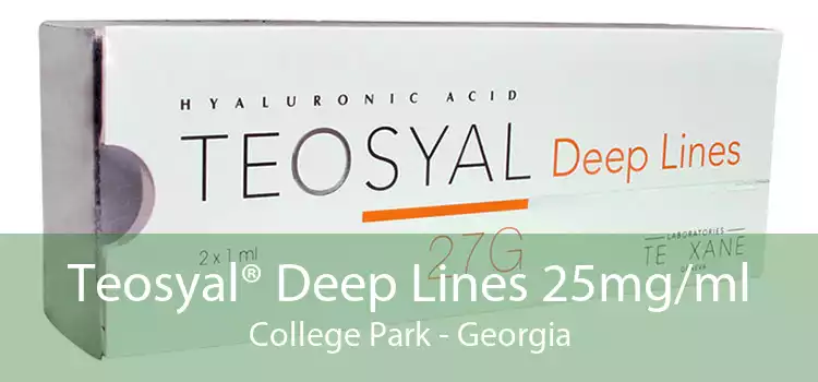 Teosyal® Deep Lines 25mg/ml College Park - Georgia
