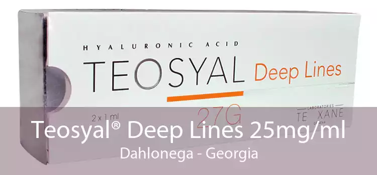 Teosyal® Deep Lines 25mg/ml Dahlonega - Georgia