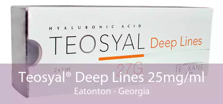 Teosyal® Deep Lines 25mg/ml Eatonton - Georgia