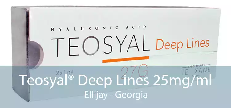 Teosyal® Deep Lines 25mg/ml Ellijay - Georgia