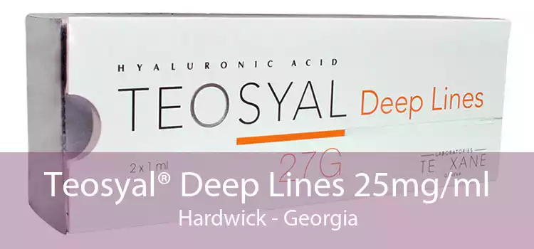 Teosyal® Deep Lines 25mg/ml Hardwick - Georgia