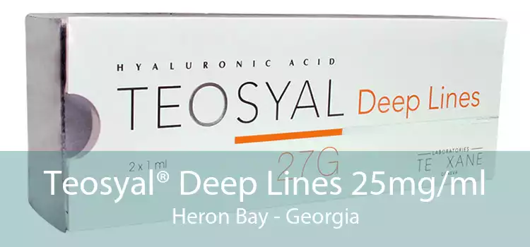 Teosyal® Deep Lines 25mg/ml Heron Bay - Georgia