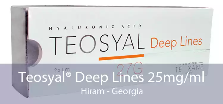 Teosyal® Deep Lines 25mg/ml Hiram - Georgia