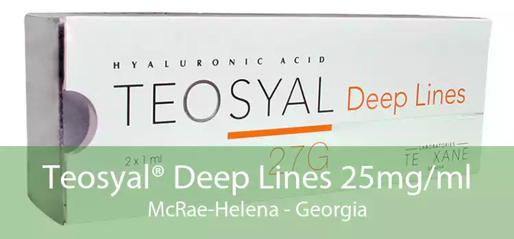 Teosyal® Deep Lines 25mg/ml McRae-Helena - Georgia