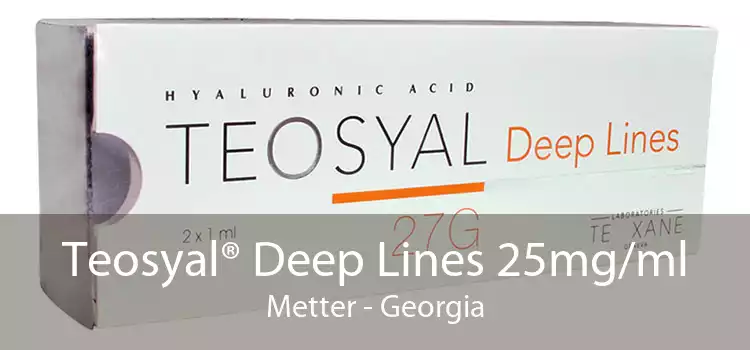 Teosyal® Deep Lines 25mg/ml Metter - Georgia