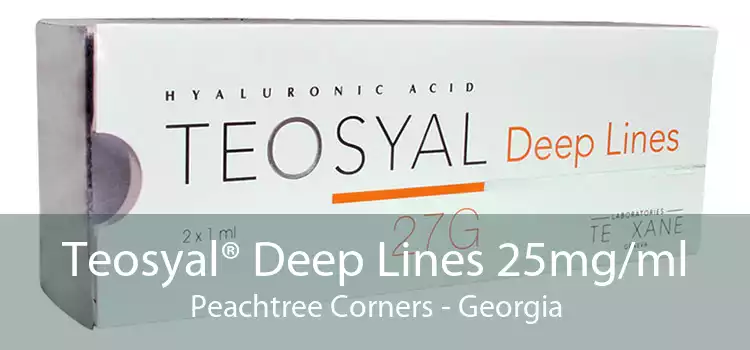 Teosyal® Deep Lines 25mg/ml Peachtree Corners - Georgia