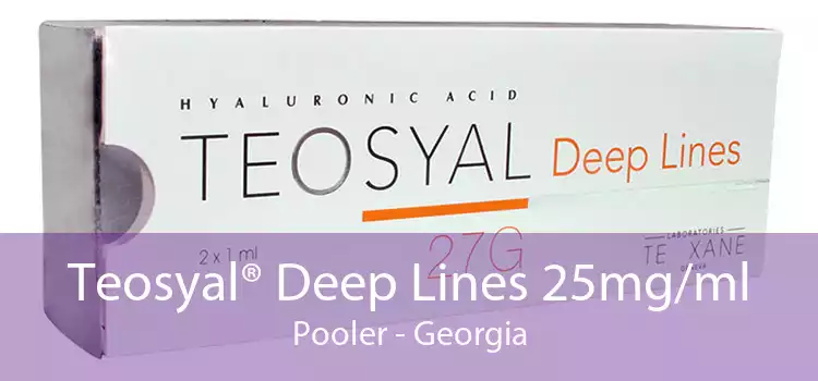 Teosyal® Deep Lines 25mg/ml Pooler - Georgia