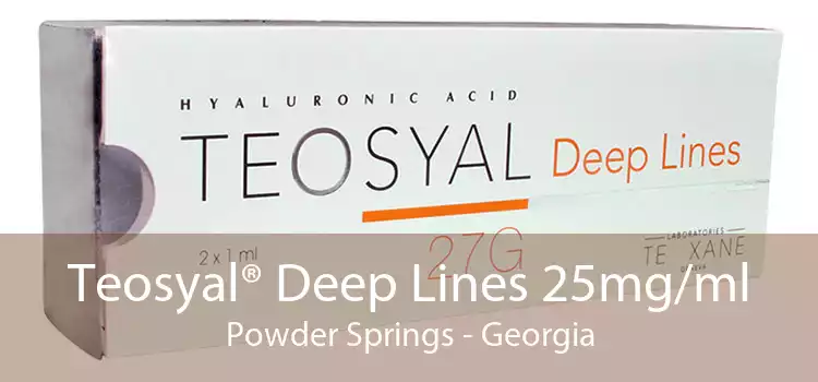 Teosyal® Deep Lines 25mg/ml Powder Springs - Georgia