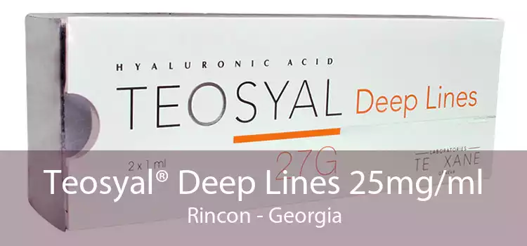 Teosyal® Deep Lines 25mg/ml Rincon - Georgia