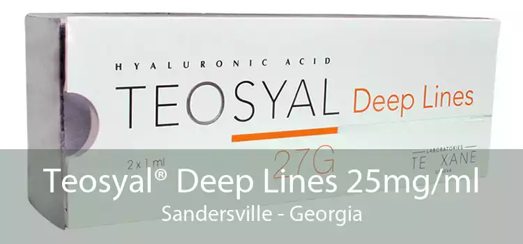 Teosyal® Deep Lines 25mg/ml Sandersville - Georgia