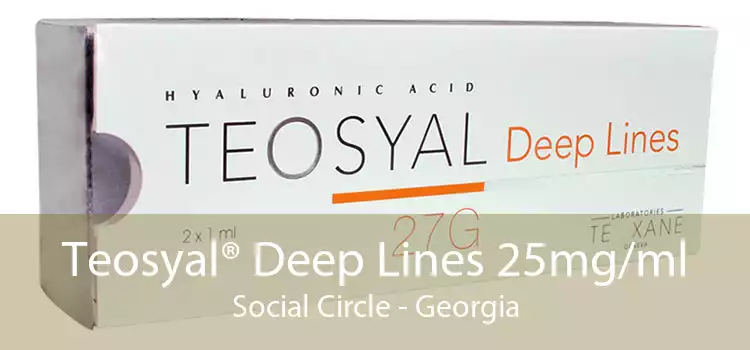 Teosyal® Deep Lines 25mg/ml Social Circle - Georgia