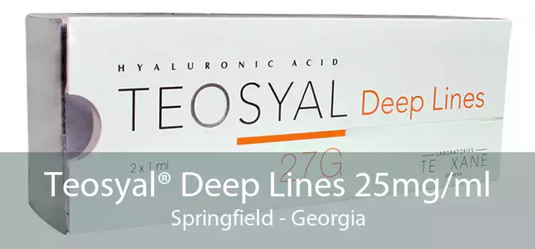 Teosyal® Deep Lines 25mg/ml Springfield - Georgia