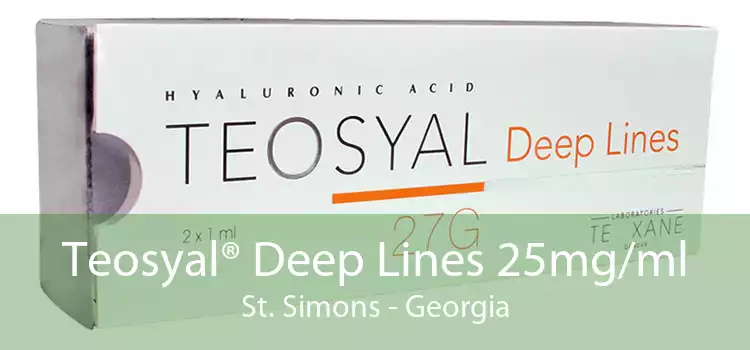 Teosyal® Deep Lines 25mg/ml St. Simons - Georgia
