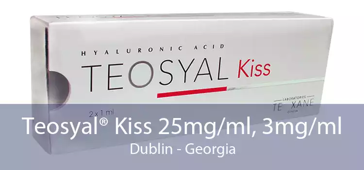 Teosyal® Kiss 25mg/ml, 3mg/ml Dublin - Georgia