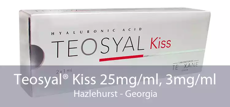 Teosyal® Kiss 25mg/ml, 3mg/ml Hazlehurst - Georgia
