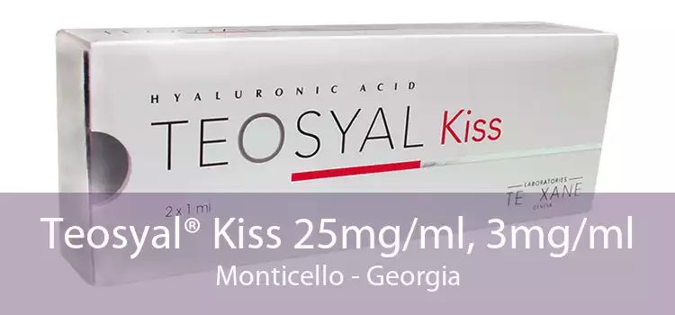Teosyal® Kiss 25mg/ml, 3mg/ml Monticello - Georgia