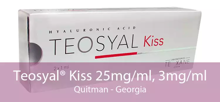 Teosyal® Kiss 25mg/ml, 3mg/ml Quitman - Georgia