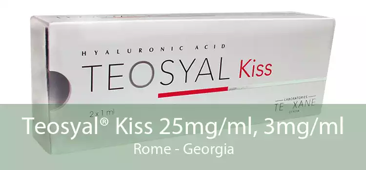 Teosyal® Kiss 25mg/ml, 3mg/ml Rome - Georgia