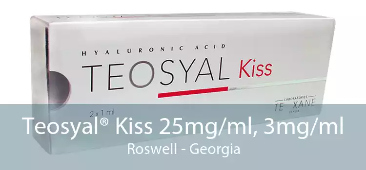 Teosyal® Kiss 25mg/ml, 3mg/ml Roswell - Georgia