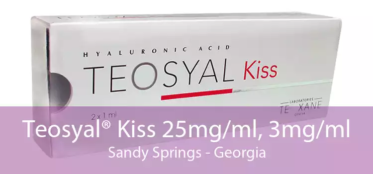 Teosyal® Kiss 25mg/ml, 3mg/ml Sandy Springs - Georgia