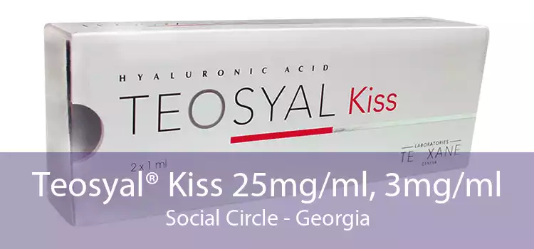 Teosyal® Kiss 25mg/ml, 3mg/ml Social Circle - Georgia