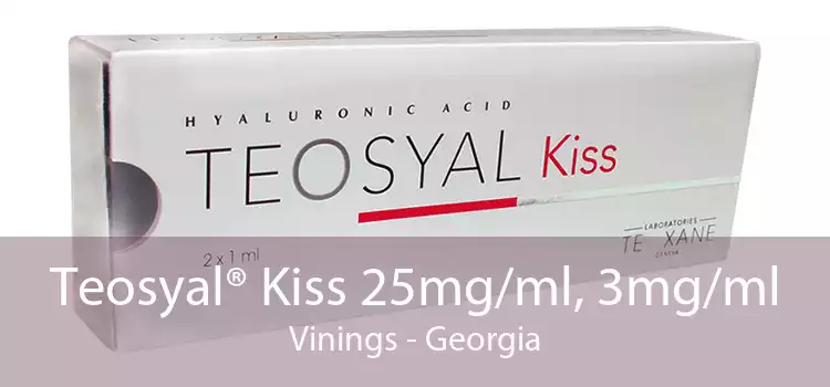 Teosyal® Kiss 25mg/ml, 3mg/ml Vinings - Georgia