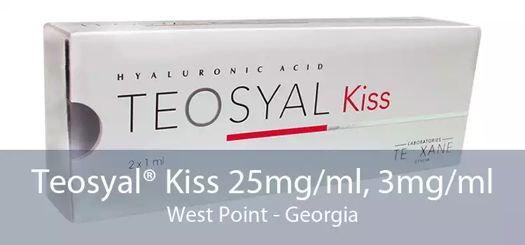 Teosyal® Kiss 25mg/ml, 3mg/ml West Point - Georgia