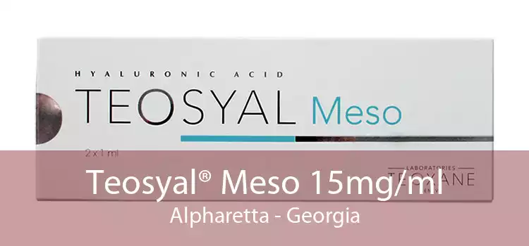 Teosyal® Meso 15mg/ml Alpharetta - Georgia