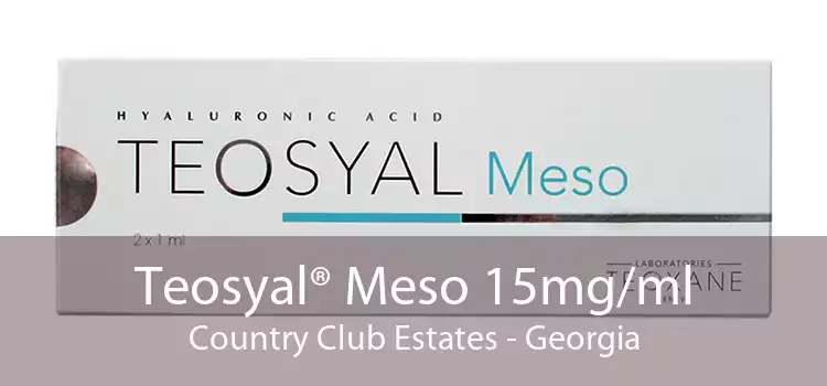 Teosyal® Meso 15mg/ml Country Club Estates - Georgia