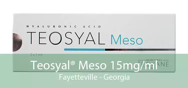 Teosyal® Meso 15mg/ml Fayetteville - Georgia