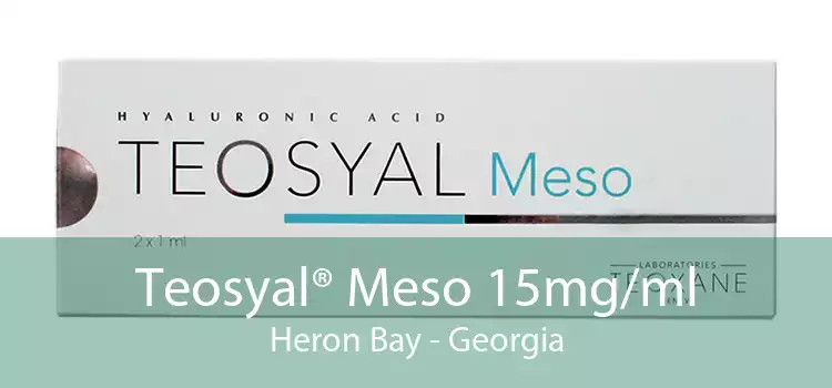 Teosyal® Meso 15mg/ml Heron Bay - Georgia