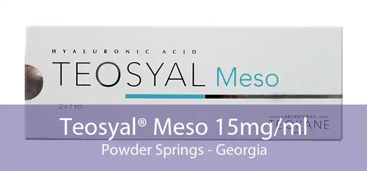 Teosyal® Meso 15mg/ml Powder Springs - Georgia