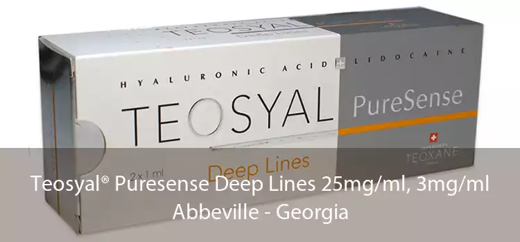 Teosyal® Puresense Deep Lines 25mg/ml, 3mg/ml Abbeville - Georgia